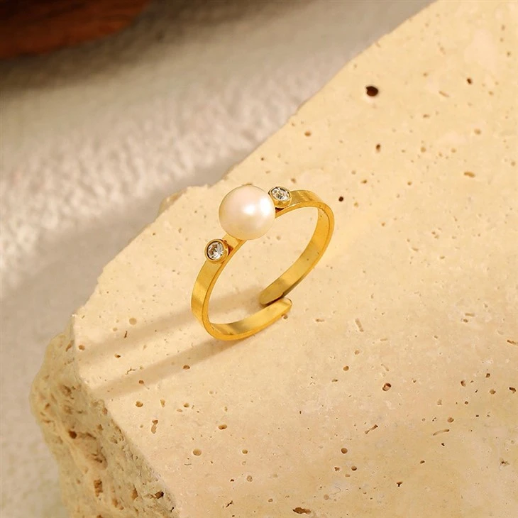 Pearl Open Ring best