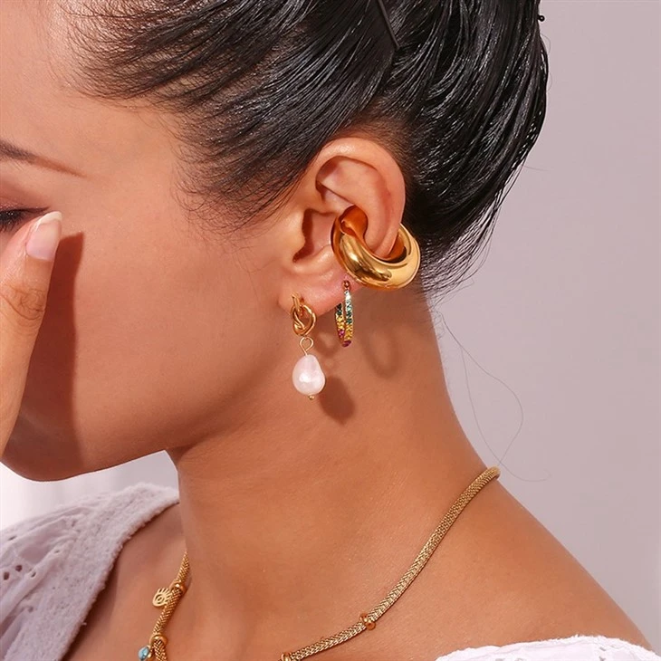 Knot Link Single Pearl Drops best