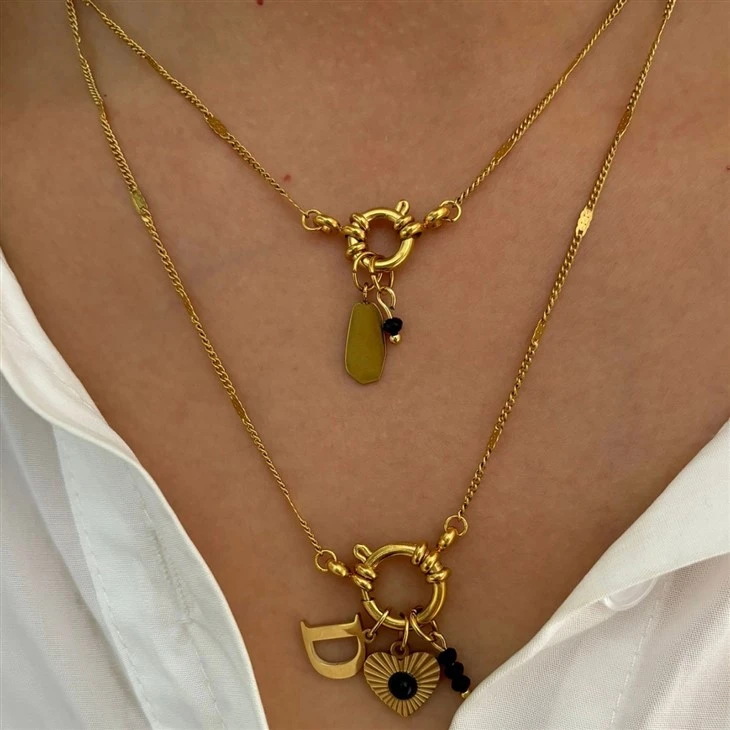 Multi Charm Chain Necklace factory