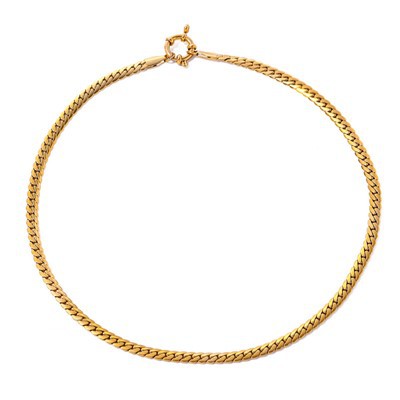 Curb Chain Charm -kaulakoru