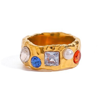 Zirkonin mosaiikkileveysrengas